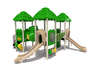 Fun Preschool Outdoor Playground Equipment With Slide