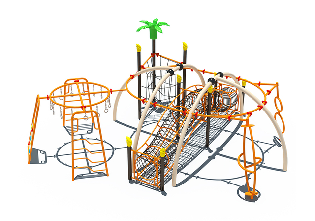 Metal Exciting Outdoor Playground Equipment For Schools